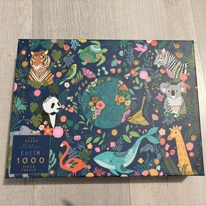 Earth 1000 Piece Puzzle - Multicolor
